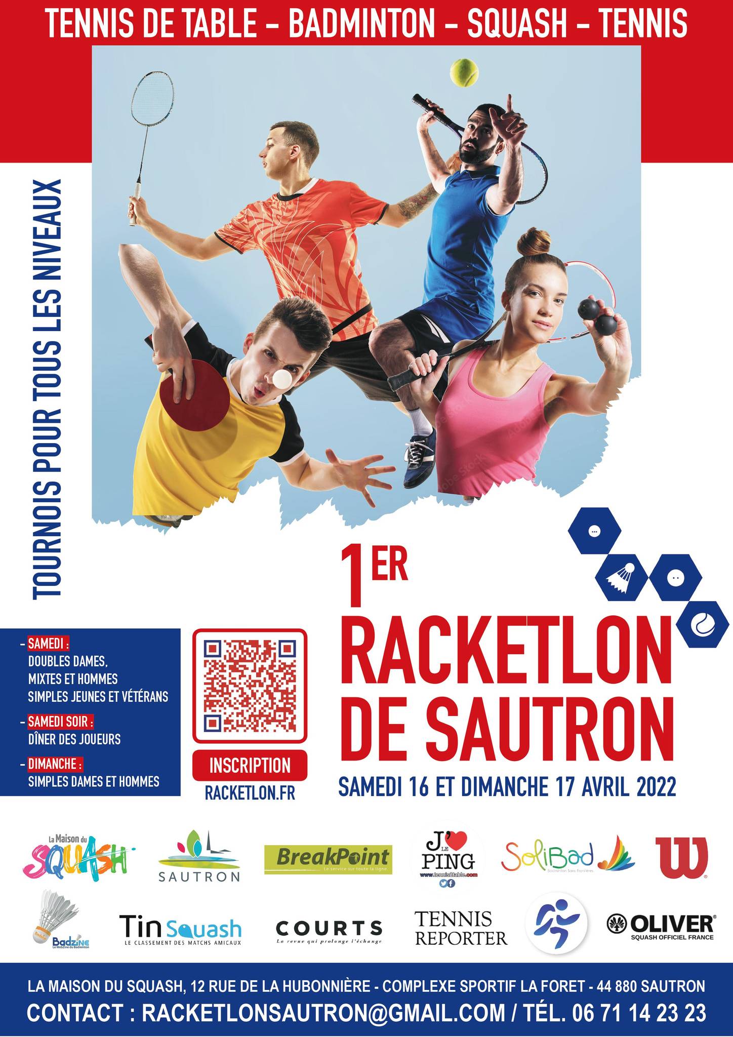 Affiche de 1er open de Nantes-Sautron