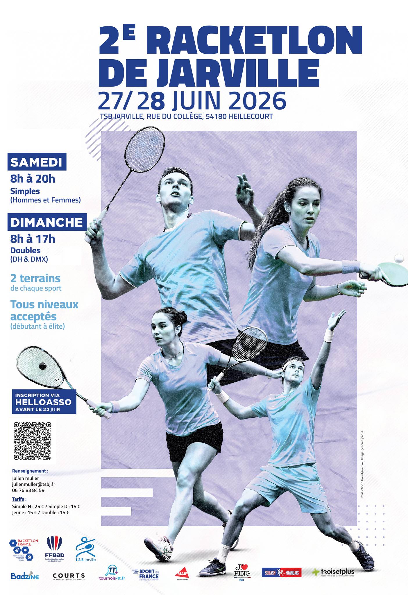Affiche de 2ème open de Jarville