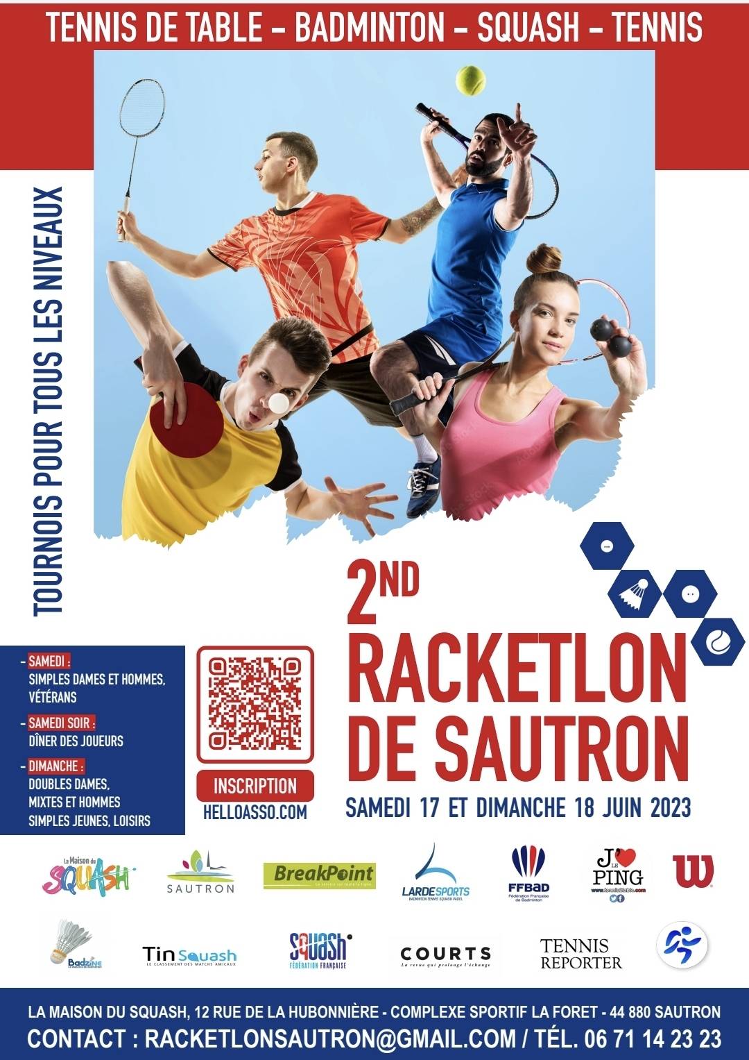 Affiche de 2ème open de Sautron