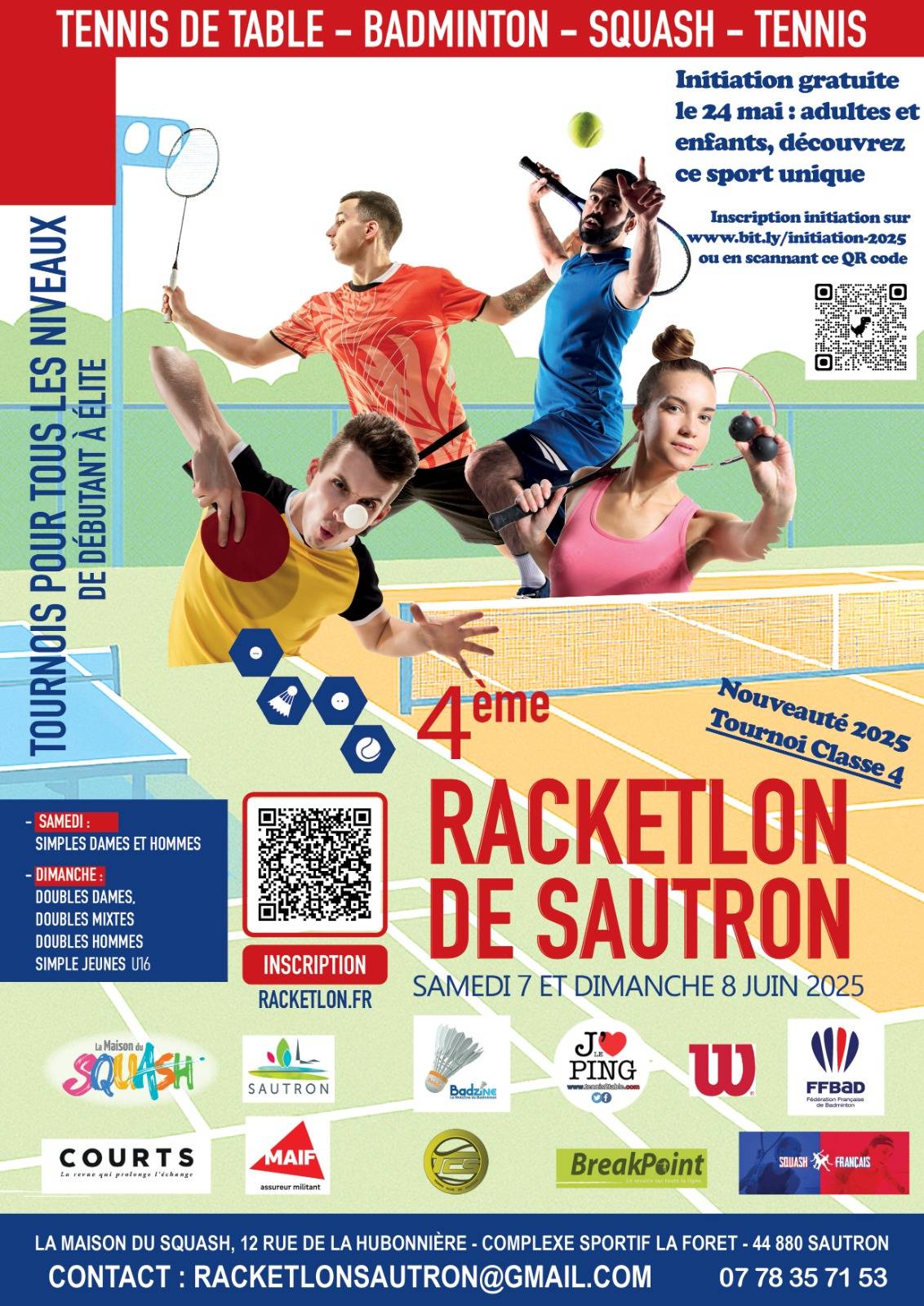 Affiche de 4ème open de Sautron