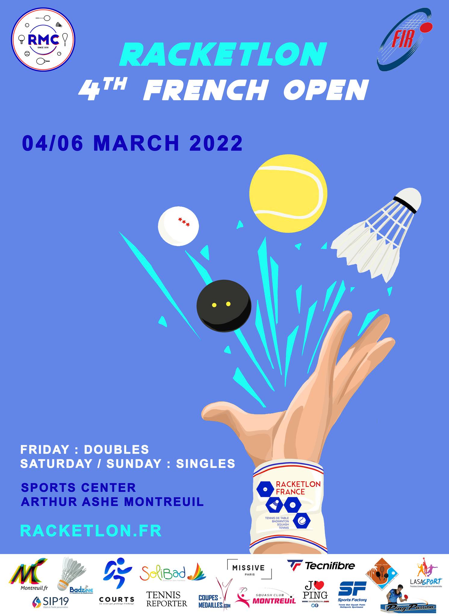 Affiche de 4th French Open