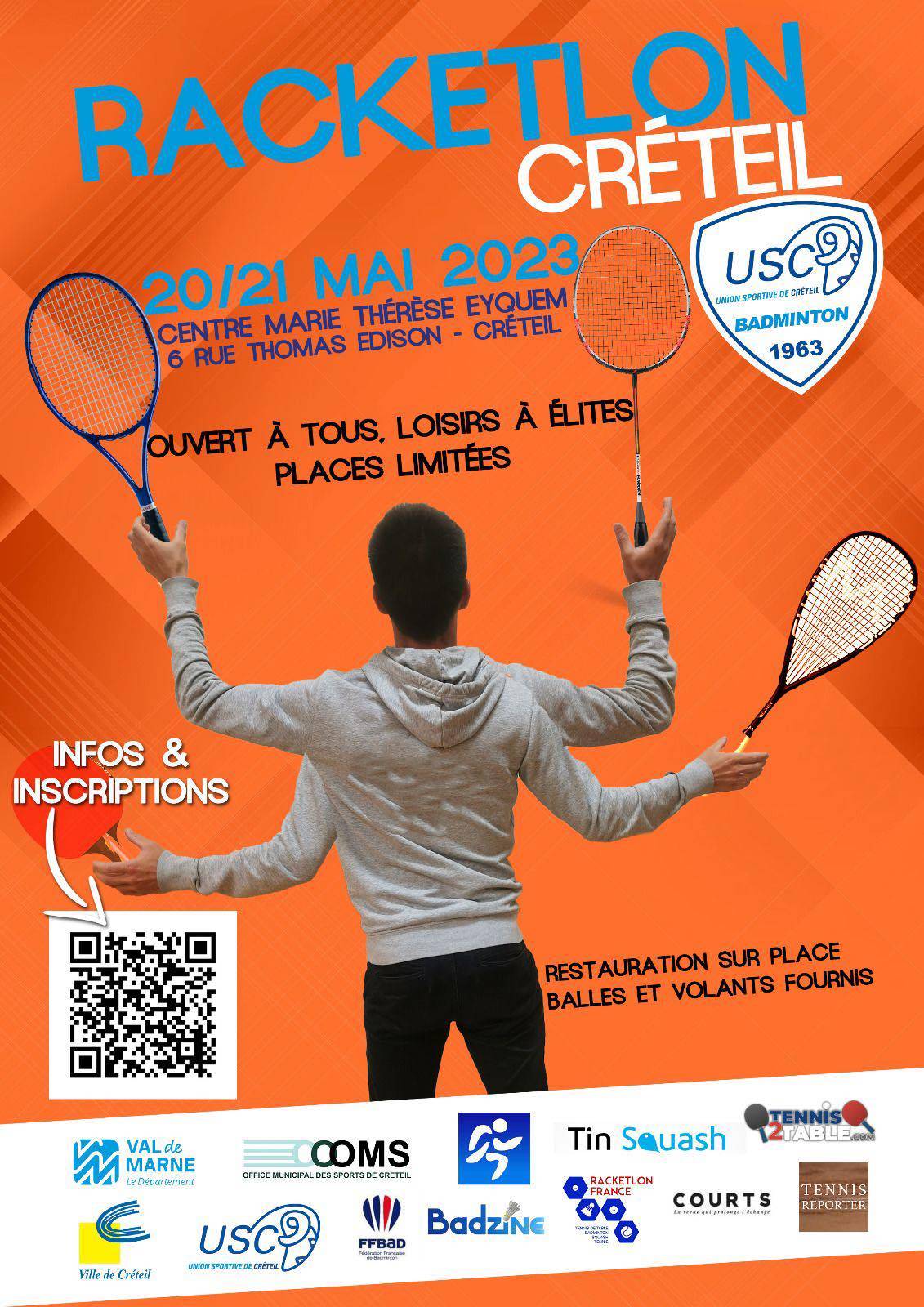 Affiche de 1er open de Créteil