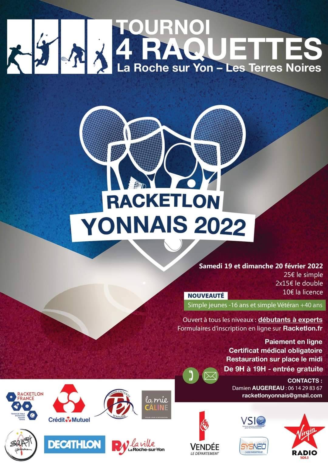 Affiche de 4ème open de La Roche-sur-Yon