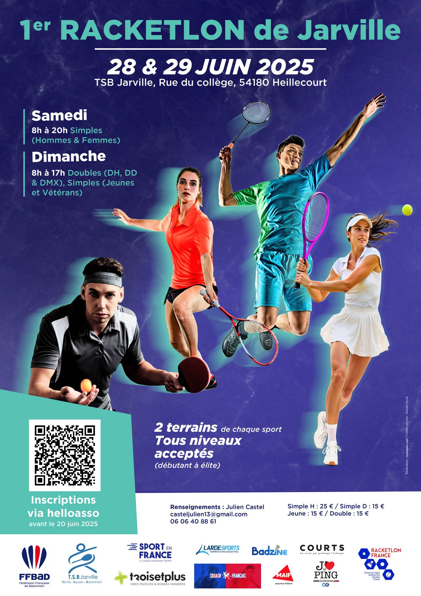 Affiche de 1er open de Jarville